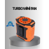 Turbo Mini Portable Fan – 100-Level Digital Speed ​​Control and Type-C Charging