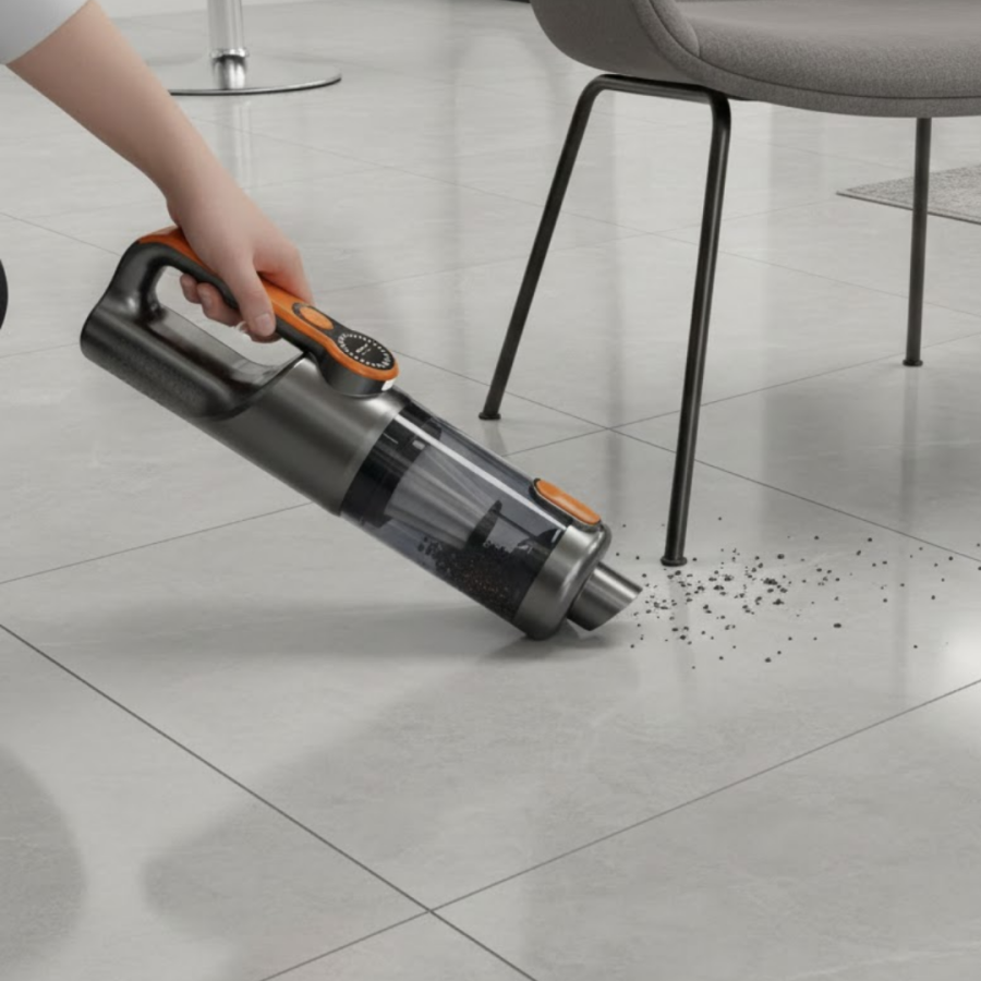 Wireless Rechargeable Hand Vacuum Cleaner Powerful Suction and Compact Design
