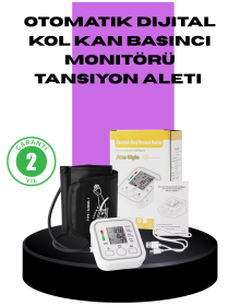 Electronic Blood Pressure Meter with LCD Digital Display