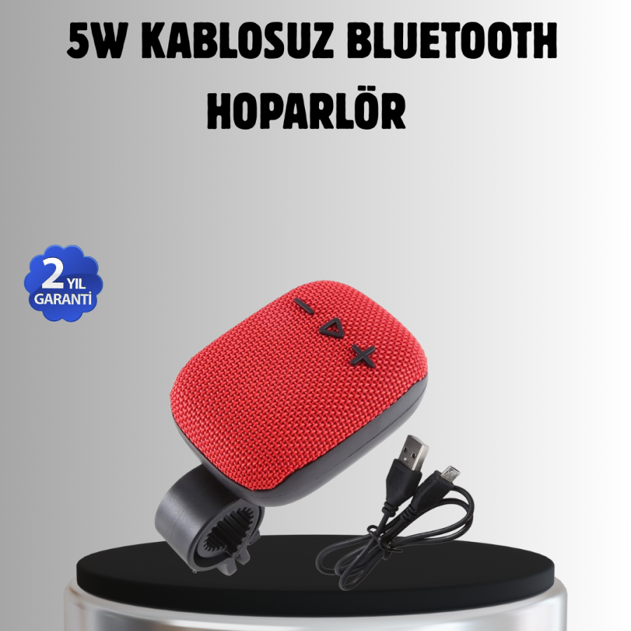 Portable Bluetooth Speaker – 5W Powerful Sound, TWS and FM Radio Features