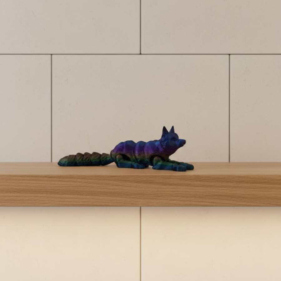 MOVING WOLF RAINBOW
