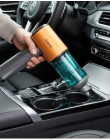 In-Car Wireless Hand Vacuum Cleaner High Suction Power and HEPA Filter