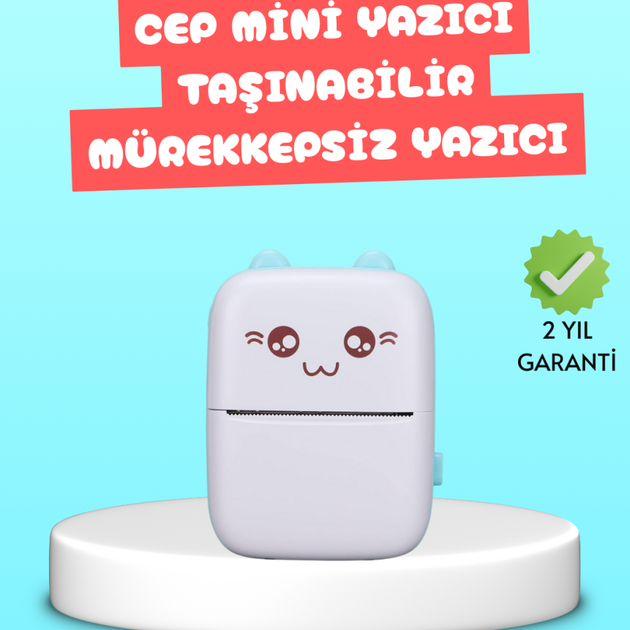 Mini Thermal Printer Wireless Portable Bluetooth Connected 200 DPI Mini Thermal Printer Wireless Portable Bluetooth Connected 200 DPI