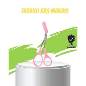 Comb Eyebrow Scissors – Precise Shaping and Easy Use