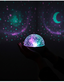 Plug Star Projector Lamp Night Light with Speaker