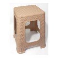 1 Large Coffee Stool Dirt-Proof 45cm Wicker Weave Suitable for Dining Table Sturdy Design with Bottom Belt 1 Large Coffee Stool Dirt-Proof 45cm Wicker Weave Suitable for Dining Table Sturdy Design with Bottom Belt