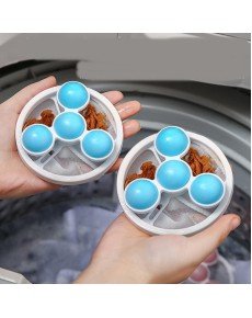 1 Napkin for Washing Machine - Dust - Pet Hair Collector Washable Feather Collector Mesh Apparatus
