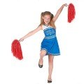 1 Pair (2 Pieces) Red Color 23 April Show Pompom
