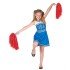 1 Pair (2 Pieces) Red Color 23 April Show Pompom