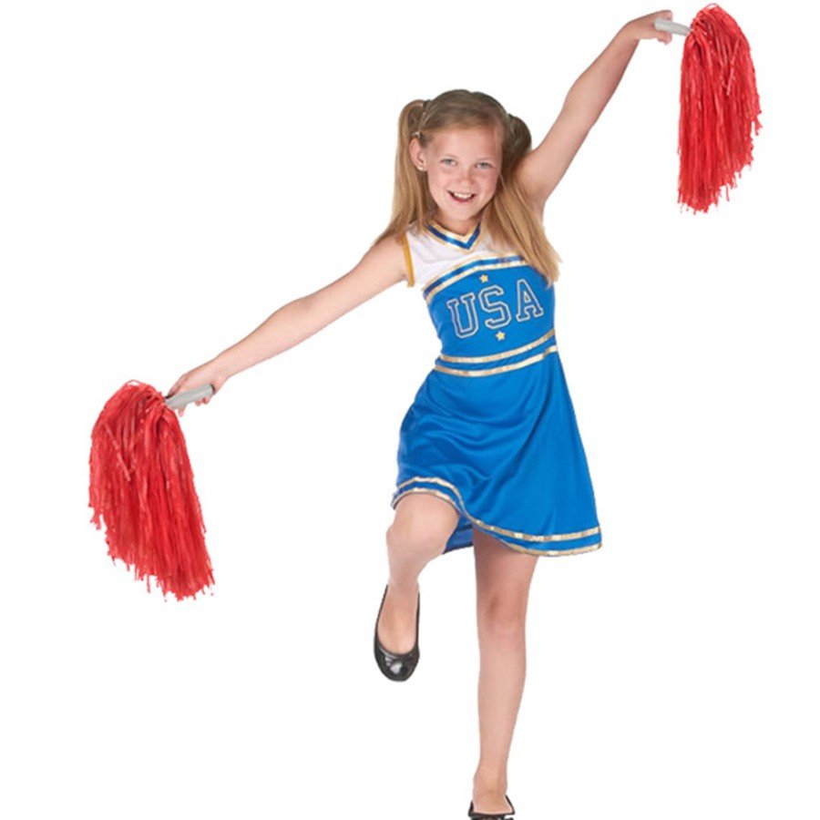 1 Pair (2 Pieces) Red Color 23 April Show Pompom