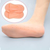 1 Pair Silicone Breathable Booties Silicone Foot - Heel Protector Moisturizer