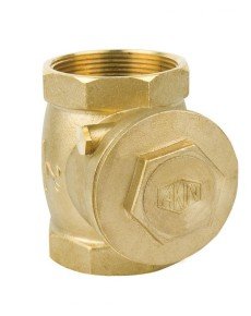 1'' Shaker Check Valve Solid Brass