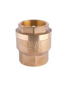 TOPTANBULURUM 1' Vertical Check Valve Solid Brass - TB56699