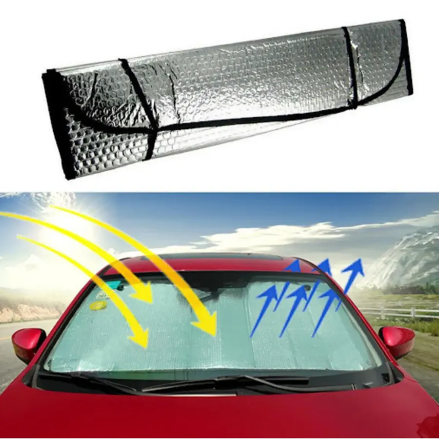 Foldable Windshield Sunshade Vehicle Interior Thermal Insulation Skoda Superb Peugeot 3008 Renault Megane Opel Astra