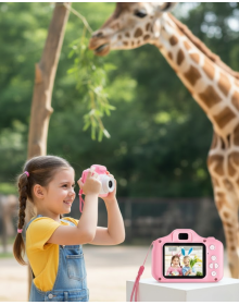 Compact Mini Camera Rechargeable Recorder with HD Video Shooting and Photo Mode