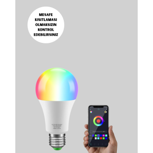 Multi-Color Smart LED Bulb with Remote Control