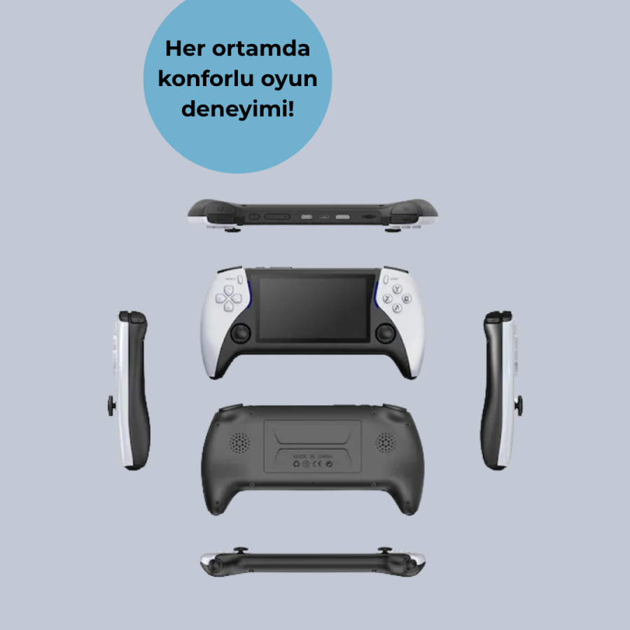 Portable Color Screen Handheld Console with 1000 Games Installed