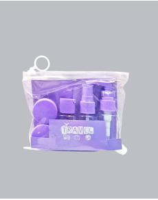 Travel Bath Set 5 Pieces with Transparent Carrying Bag 30 ml Travel Bath Set 5 Pieces with Transparent Carrying Bag 30 ml