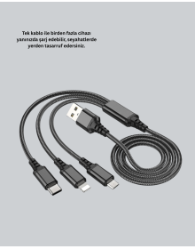 3 in 1 Fast Charging Cable