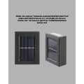 Wall Mounted Solar Light with Transparent Lampshade Wall Mounted Solar Light with Transparent Lampshade