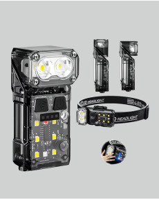 LED Headlamp with Sensor Rechargeable Magnetic Hands Free