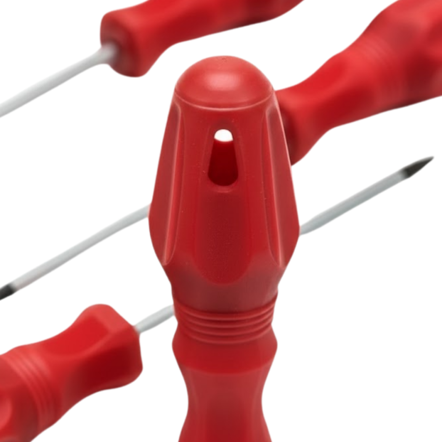 7-Piece Screwdriver Set Flat and Phillips Head Multi-Purpose Use