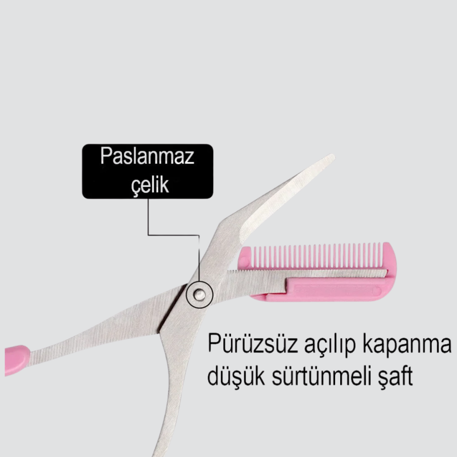 Eyebrow Correction Scissors with Comb – Professional and Practical Eyebrow Care Eyebrow Correction Scissors with Comb – Professional and Practical Eyebrow Care