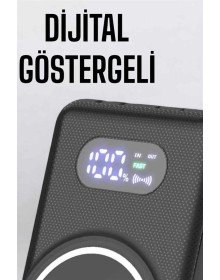 10.000 Mah Powerbank 4 Ports Fast Charging with Digital Indicator