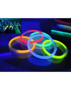 10 Pieces Glow Stick Bracelet Phosphorescent Broken Stick Bracelet