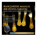 10 Led 2 Metre Sarı Kristal Su Damlası Güneş Enerjili Led Işık Solar Bahçe Ağaç Lamba Aydınlatması 10 Led 2 Metre Sarı Kristal Su Damlası Güneş Enerjili Led Işık Solar Bahçe Ağaç Lamba Aydınlatması
