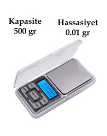 Digital Precision Electronic Jeweler Pocket Scale Weighing 500g / 0.01g