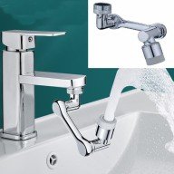 1080 Degree Rotatable Robotic Arm Faucet Head - Faucet Extension Apparatus Tip