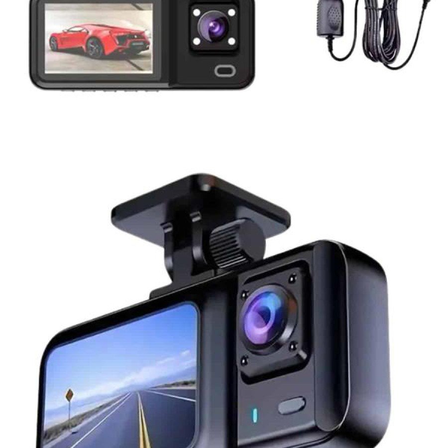 1080p Driving Recorder 2 Inch Vehicle Car Front Interior Rear DVR IPS Screen 1080p Driving Recorder 2 Inch Vehicle Car Front Interior Rear DVR IPS Screen