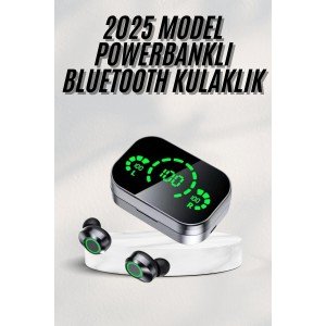 New Generation Bluetooth Headset with Call Answering Digital Display Powerbank
