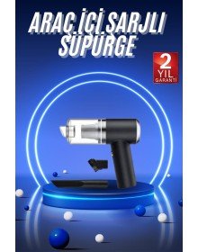 Vacuum Cleaner Rechargeable Electric Mini Portable Long Life Chamber