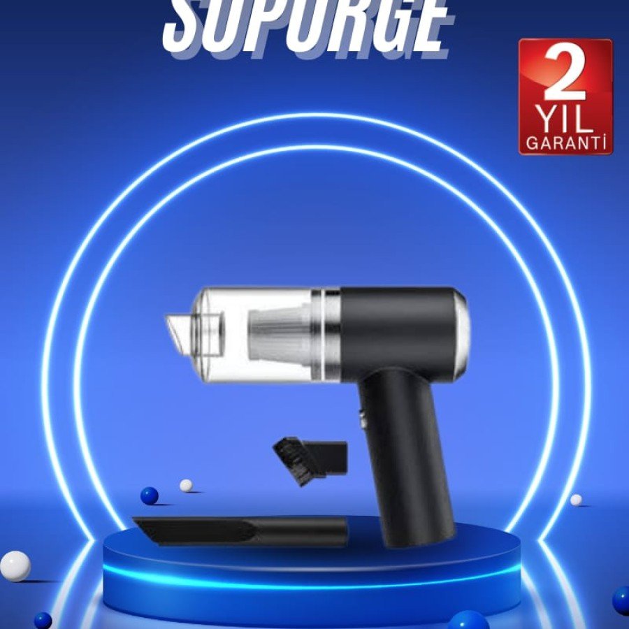 Vacuum Cleaner Rechargeable Electric Mini Portable Long Life Chamber