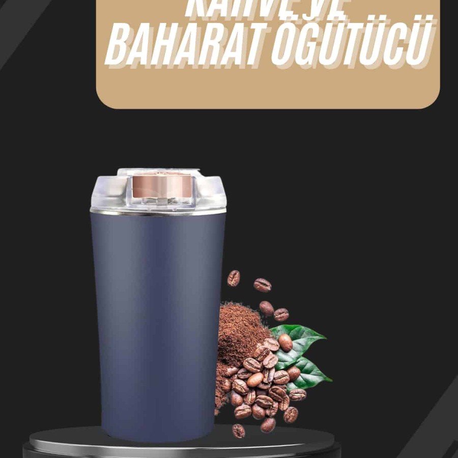 Durable Stainless Steel Easy Use Coffee And Spice Grinder