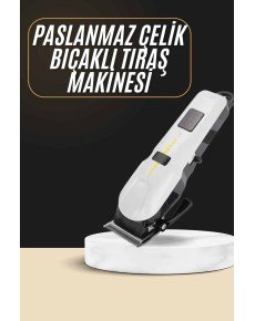 2025 Model Rechargeable Digital Hair Beard Shaver Suitable for Wet and Dry Use