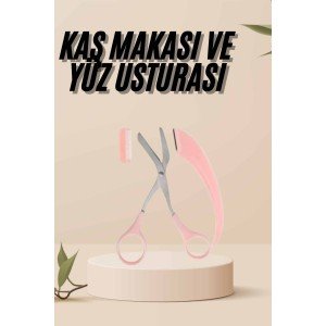 Curved Eyebrow Eyelash Trimmer Mustache Removal Eyebrow Scissors with Comb Face Care Set Scissors