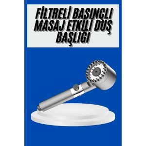 New Generation Shower Head Stainless Steel Massage Effect Ergonomic Design Water Pressure