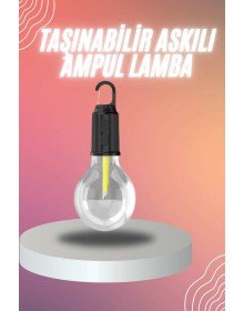 Rechargeable Decorative Camping Lamp Hanging Bulb LED Light with Type-C Input
