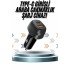 Fast Car Charger 38W Dual Input Fast Charging Car Cigarette Lighter Type-C