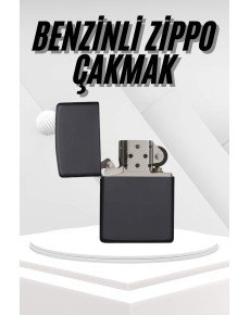 Gift Elegant Black Gasoline Lighter