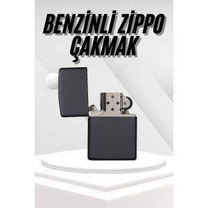 Gift Elegant Black Gasoline Lighter