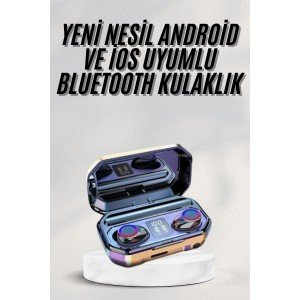 New Generation Bluetooth Headset Long Battery Life With Flashlight Digital Charging Indicator