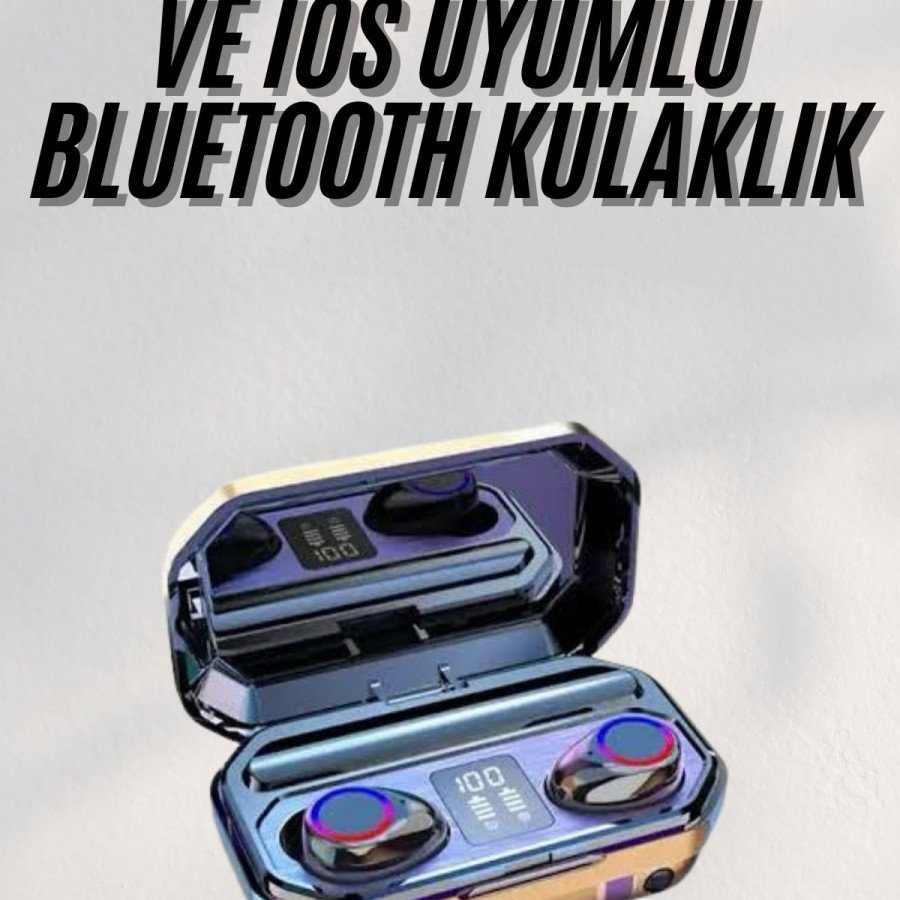 New Generation Bluetooth Headset Long Battery Life With Flashlight Digital Charging Indicator