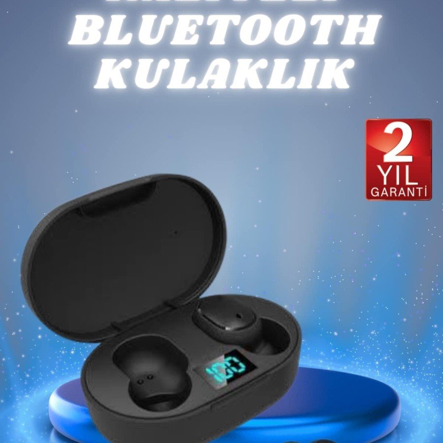 Headphones Digital Display Bluetooth Connected Wireless In-Ear Microphone Touch Control