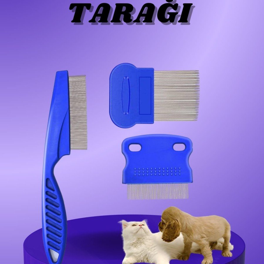Cat Dog Hair Lice Flea Collector Collecting Cleaning Comb Comb Set Set of 4 Cat Dog Hair Lice Flea Collector Collecting Cleaning Comb Comb Set Set of 4