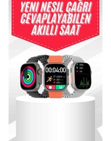 Android and iOS Compatible Smart Watch with 3 Bands that Can Track Sleep and Health
