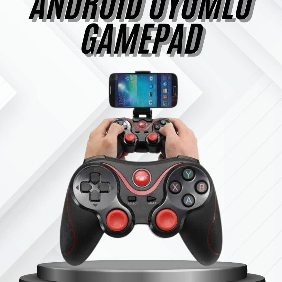 New Generation X3 Gamepad Android Compatible Joystick with Phone Holder